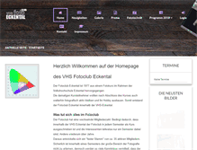 Tablet Screenshot of fotoclub-eckental.de